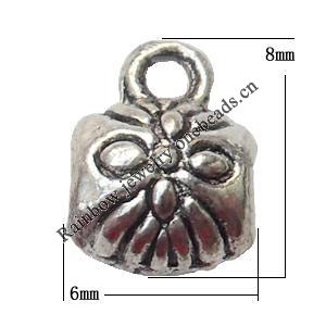 Connector Lead-Free Zinc Alloy Jewelry Findings 6x8mm hole=2mm Sold by KG