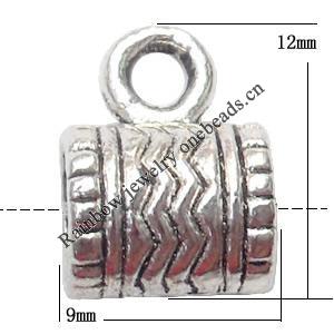 Connector Lead-Free Zinc Alloy Jewelry Findings 9x12mm big hole=5mm,small hole=2mm Sold by KG