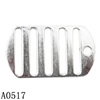 Connector Lead-Free Zinc Alloy Jewelry Findings 46x26mm hole=3.5mm Sold by Bag