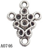 Connector Lead-Free Zinc Alloy Jewelry Findings 14x20mm hole=1.5mm Sold per pkg of 600