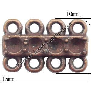 Connector Lead-Free Zinc Alloy Jewelry Findings 15x10mm hole=1.5mm Sold per pkg of 600