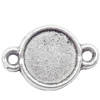 Connector Lead-Free Zinc Alloy Jewelry Findings 16x10mm hole=1mm Sold per pkg of 700