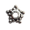 Spacer  Lead-Free Zinc Alloy Jewelry Findings，5mm hole=1mm Sold per pkg of 7000
