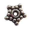 Spacer  Lead-Free Zinc Alloy Jewelry Findings，8mm hole=2mm Sold per pkg of 3000