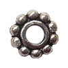 Spacer  Lead-Free Zinc Alloy Jewelry Findings，6mm hole=2mm Sold per pkg of 4000