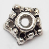 Spacer  Lead-Free Zinc Alloy Jewelry Findings，7mm hole=1mm Sold per pkg of 2500
