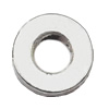 Spacer  Lead-Free Zinc Alloy Jewelry Findings，6mm hole=3mm Sold per pkg of 3000