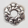 Spacer  Lead-Free Zinc Alloy Jewelry Findings，7mm hole=2mm Sold per pkg of 1000