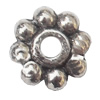 Spacer  Lead-Free Zinc Alloy Jewelry Findings，6mm hole=1mm Sold per pkg of 3000