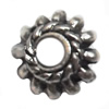 Spacer  Lead-Free Zinc Alloy Jewelry Findings，8x4mm hole=2mm Sold per pkg of 1000