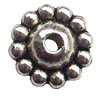 Spacer  Lead-Free Zinc Alloy Jewelry Findings，9mm hole=1mm Sold per pkg of 1000