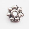 Spacer  Lead-Free Zinc Alloy Jewelry Findings，4mm hole=1mm Sold per pkg of 10000