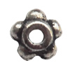 Spacer  Lead-Free Zinc Alloy Jewelry Findings，4.5mm hole=1mm Sold per pkg of 6000