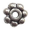 Spacer  Lead-Free Zinc Alloy Jewelry Findings，6x2mm hole=1.2mm Sold per pkg of 4000