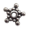 Spacer  Lead-Free Zinc Alloy Jewelry Findings，7mm hole=1mm Sold per pkg of 5000