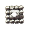 Spacer  Lead-Free Zinc Alloy Jewelry Findings，5mm hole=1mm Sold per pkg of 6000