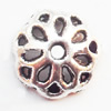 Bead cap Zinc alloy Jewelry Finding Lead-Free 12mm hole=1mm Sold per pkg of 1000