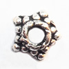 Bead cap Zinc alloy Jewelry Finding Lead-Free 7mm hole=2mm Sold per pkg of 3000