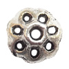Bead cap Zinc alloy Jewelry Finding Lead-Free 8mm hole=1mm Sold per pkg of 1500
