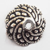 Bead cap Zinc alloy Jewelry Finding Lead-Free 10mm hole=1mm Sold per pkg of 700
