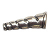 Bead cap Zinc alloy Jewelry Finding Lead-Free 22.5x8.5mm Sold per pkg of 300