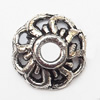 Bead cap Zinc alloy Jewelry Finding Lead-Free 9mm hole=2mm Sold per pkg of 1500