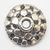 Bead cap Zinc alloy Jewelry Finding Lead-Free 11mm hole=1mm Sold per pkg of 1000