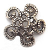 Bead cap Zinc alloy Jewelry Finding Lead-Free 11mm hole=1mm Sold per pkg of 1000