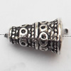 Bead cap Zinc alloy Jewelry Finding Lead-Free 10x7mm hole=1mm Sold per pkg of 800