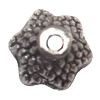 Bead cap Zinc alloy Jewelry Finding Lead-Free 7mm hole=1mm Sold per pkg of 2000