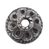 Bead cap Zinc alloy Jewelry Finding Lead-Free 10mm hole=1mm Sold per pkg of 1000