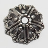 Bead cap Zinc alloy Jewelry Finding Lead-Free 14mm hole=1.5mm Sold per pkg of 600