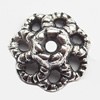 Bead cap Zinc alloy Jewelry Finding Lead-Free 9mm hole=1mm Sold per pkg of 1500