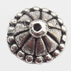 Bead cap Zinc alloy Jewelry Finding Lead-Free 11mm hole=1mm Sold per pkg of 1000