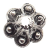 Bead cap Zinc alloy Jewelry Finding Lead-Free 9x7mm hole=1mm Sold per pkg of 1000