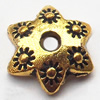 Bead cap Zinc alloy Jewelry Finding Lead-Free 10mm hole=1.5mm Sold per pkg of 1500