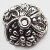 Bead cap Zinc alloy Jewelry Finding Lead-Free 14x5mm hole=1.5mm Sold per pkg of 600