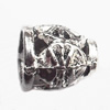 Bead cap Zinc alloy Jewelry Finding Lead-Free 8x9mm hole=1.5mm Sold per pkg of 600