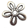 Bead cap Zinc alloy Jewelry Finding Lead-Free 12mm hole=1mm Sold per pkg of 1000