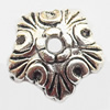 Bead cap Zinc alloy Jewelry Finding Lead-Free 10mm hole=1mm Sold per pkg of 1500