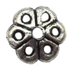 Bead Cap Zinc alloy Jewelry Finding Lead-Free 6.5mm hole=1mm Sold per pkg of 5000