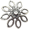 Bead Cap Zinc alloy Jewelry Finding Lead-Free 20mm hole=1mm Sold per pkg of 500