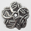 Bead Cap Zinc alloy Jewelry Finding Lead-Free 11mm hole=1mm Sold per pkg of 500