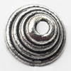 Bead Cap Zinc alloy Jewelry Finding Lead-Free 10mm hole=1mm Sold per pkg of 1000