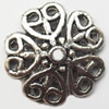Bead Cap Zinc alloy Jewelry Finding Lead-Free 18.5mm hole=0.5mm Sold per pkg of 300