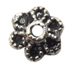 Bead Cap Zinc alloy Jewelry Finding Lead-Free 6mm hole=0.5mm Sold per pkg of 5000