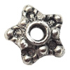 Bead Cap Zinc alloy Jewelry Finding Lead-Free 7mm hole=1mm Sold per pkg of 3000
