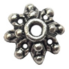 Bead Cap Zinc alloy Jewelry Finding Lead-Free 8mm hole=1mm Sold per pkg of 1500