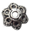 Bead Cap Zinc alloy Jewelry Finding Lead-Free 9mm hole=1mm Sold per pkg of 2000