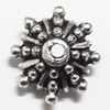 Bead Cap Zinc alloy Jewelry Finding Lead-Free 10x10mm hole=1mm Sold per pkg of 800